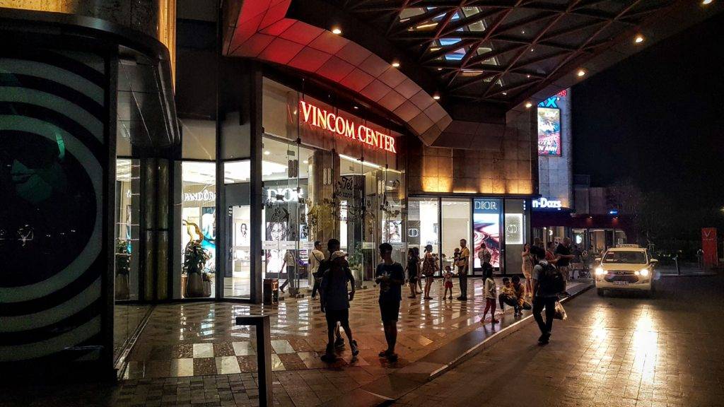 Das Vincom Einkaufscenter im Landmark 81
