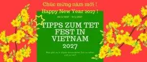 New Year TET Vietnam 2027