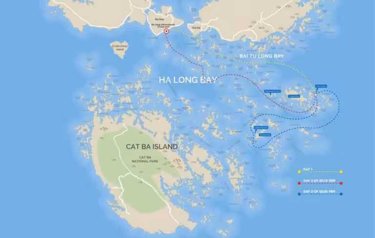 Renea Cruise Map