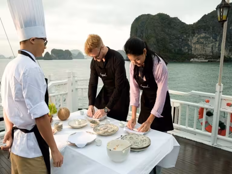 Bhaya Cruises Cooking class